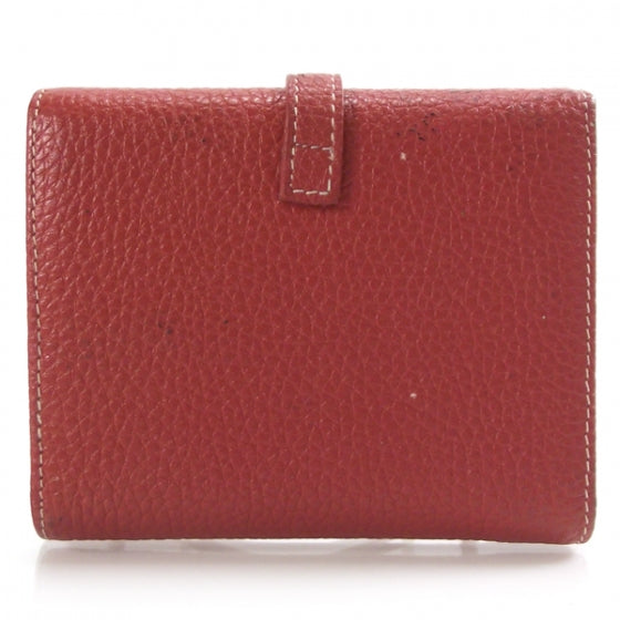 Clemence Wallet Red