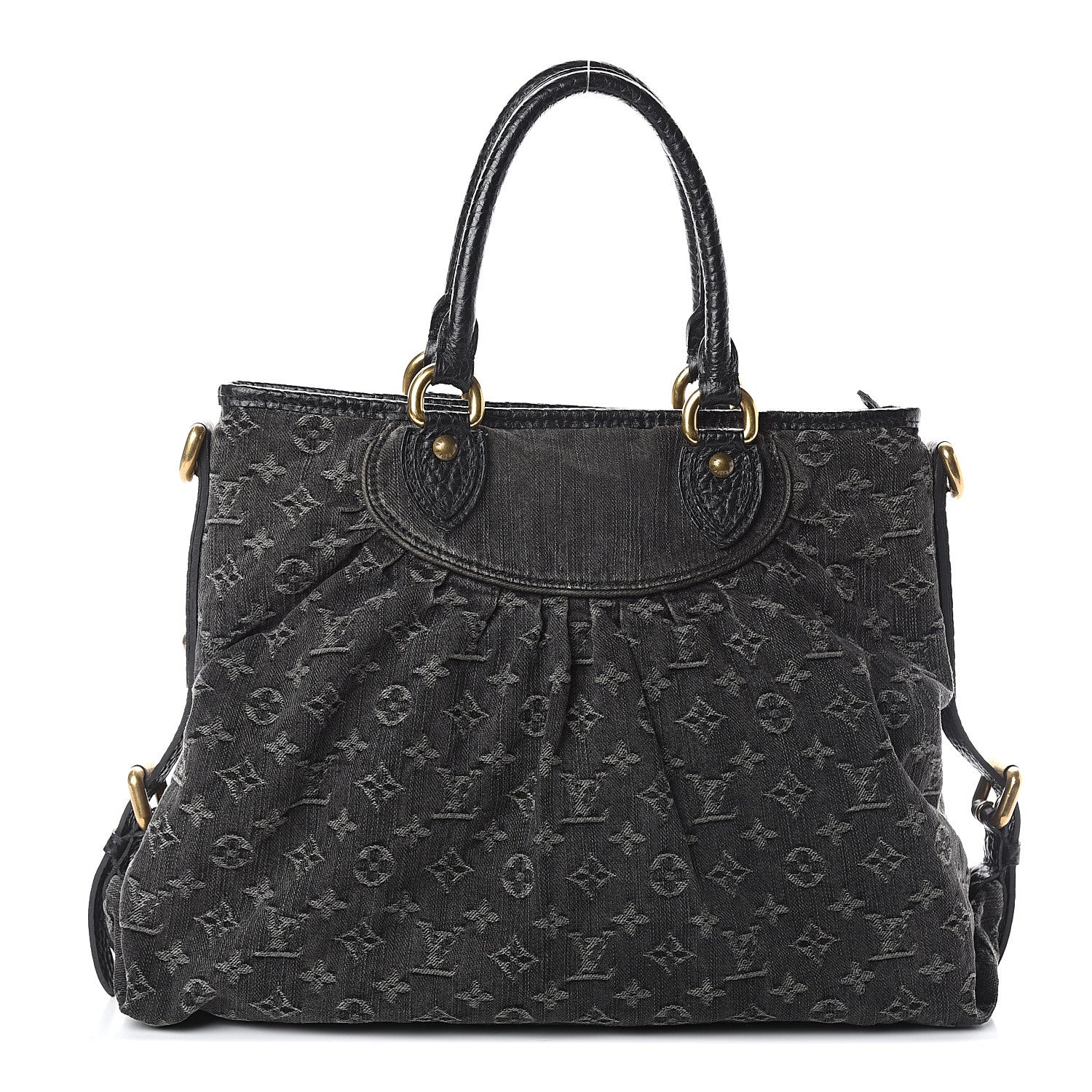 Louis Vuitton Denim Neo Cabby GM Black 1 of 8
