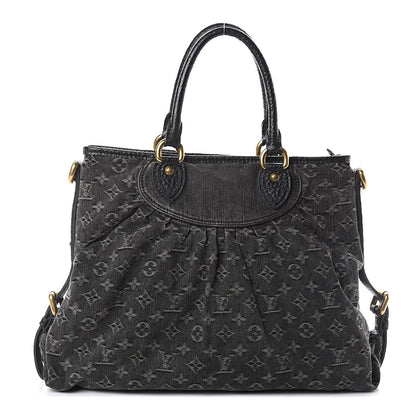 Louis Vuitton Denim Neo Cabby GM Black 1 of 8