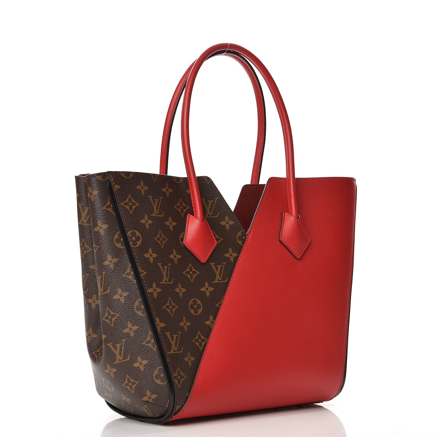 Louis Vuitton Calfskin Monogram Kimono Tote Cherry 3 of 8