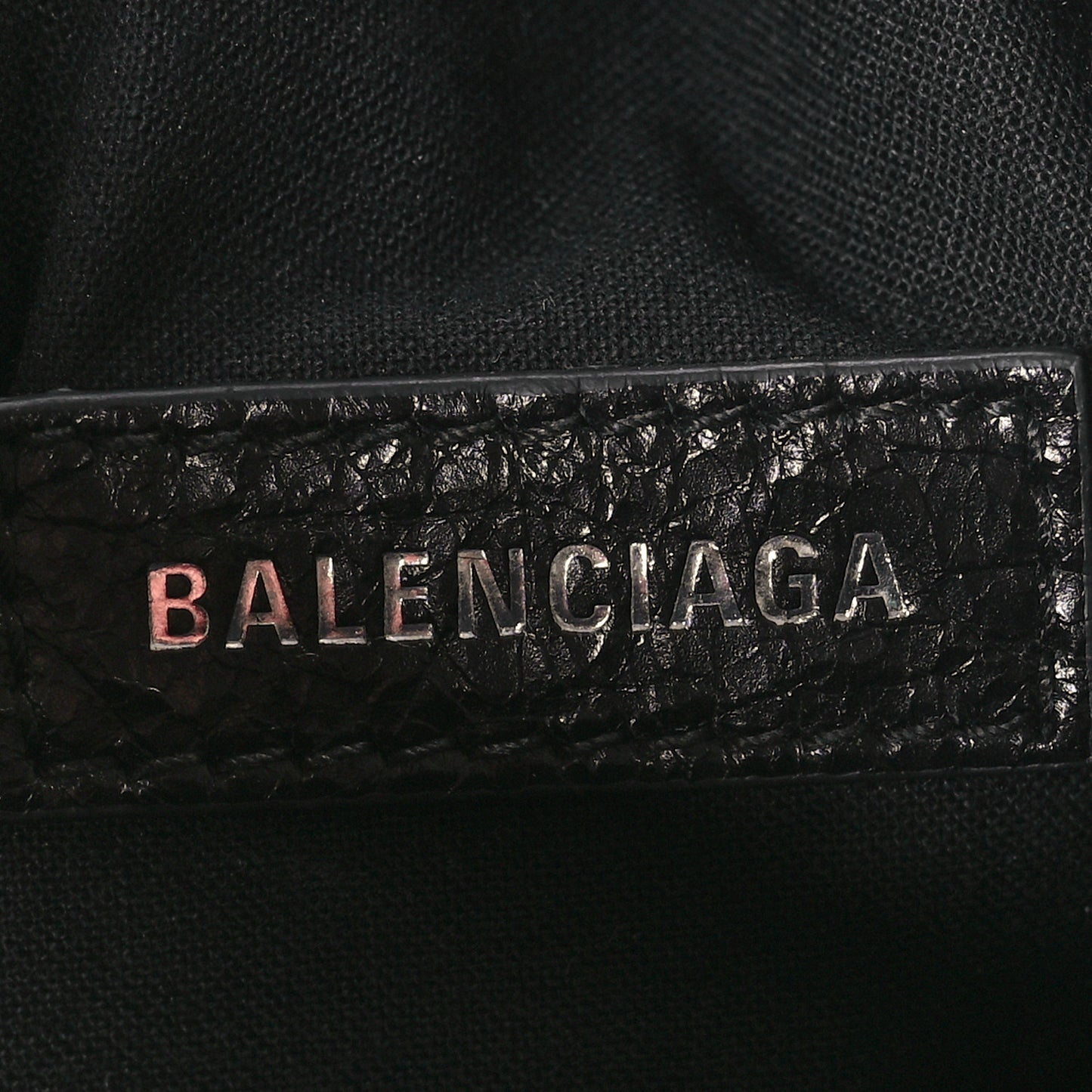 Agneau Arena Le Cagole Crossbody Bag Black