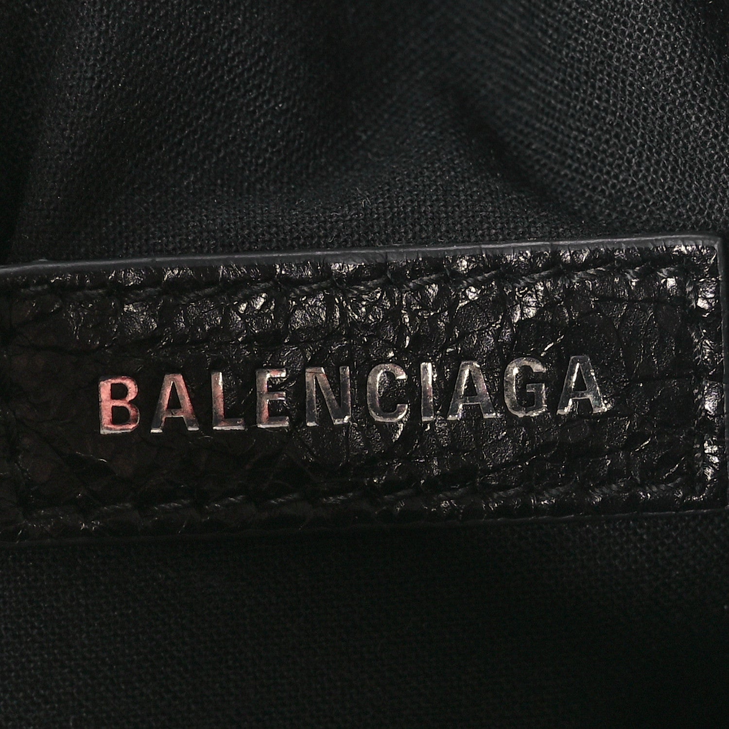 Balenciaga Agneau Arena Le Cagole Crossbody Bag Black 9 of 12