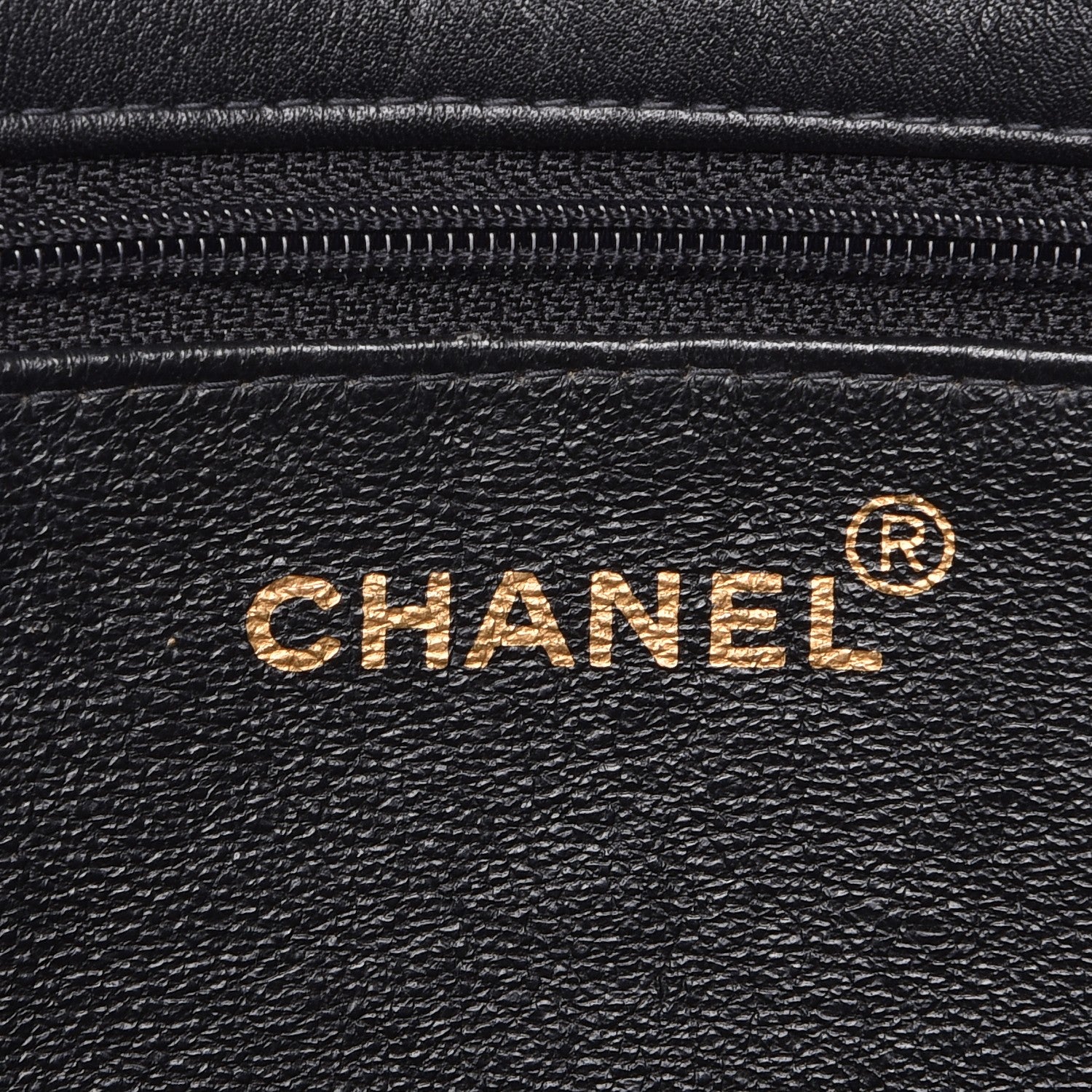 Chanel Lambskin CC Tote Black 5 of 7