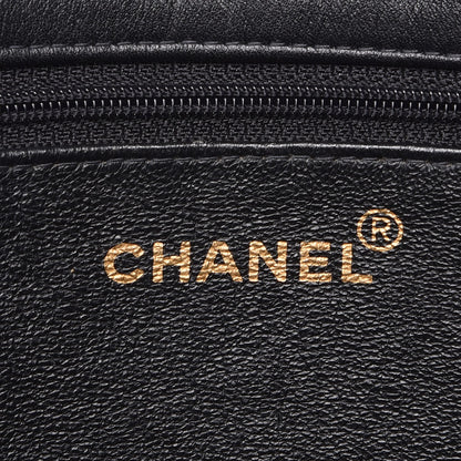 Chanel Lambskin CC Tote Black 5 of 7
