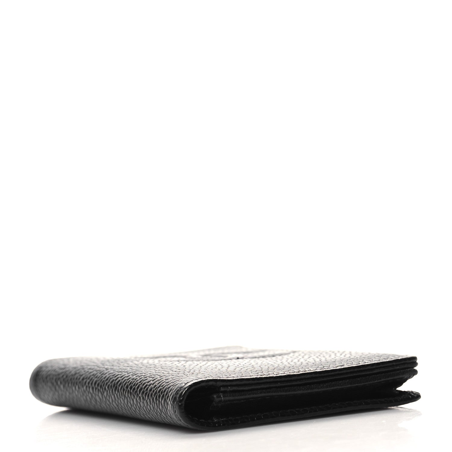 Chanel Caviar Timeless CC Card Holder Wallet Black 4 of 9