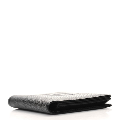 Chanel Caviar Timeless CC Card Holder Wallet Black 4 of 9