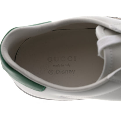 Gucci X DISNEY Calfskin Miro Soft Web Donald Duck Womens Ace Sneakers 41 White New Shamarock 6 of 9
