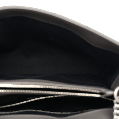 Saint Laurent Calfskin Y Quilted Monogram Medium Loulou Chain Satchel Earth 5 of 12