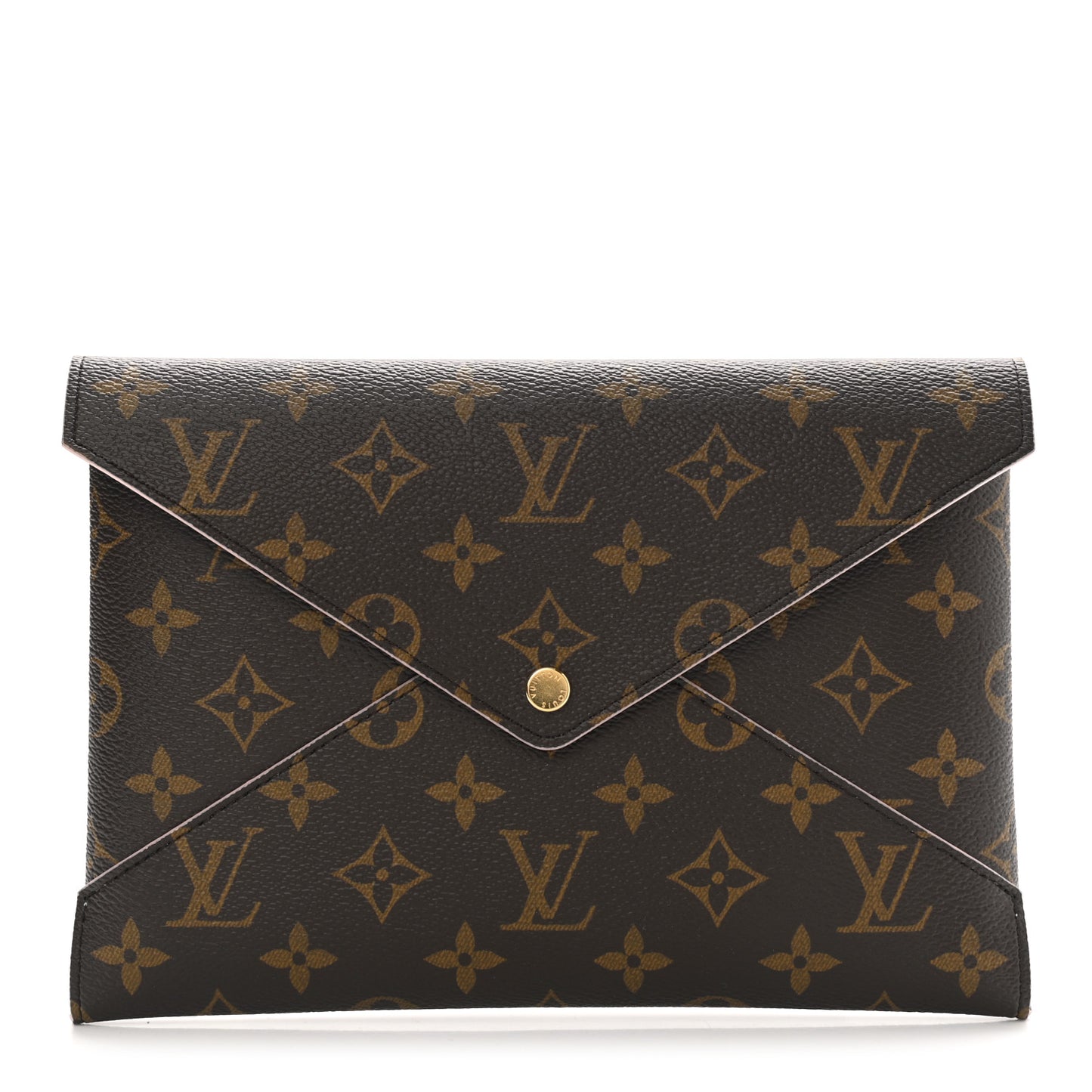 Monogram Large Kirigami Pochette Insert Rose Ballerine
