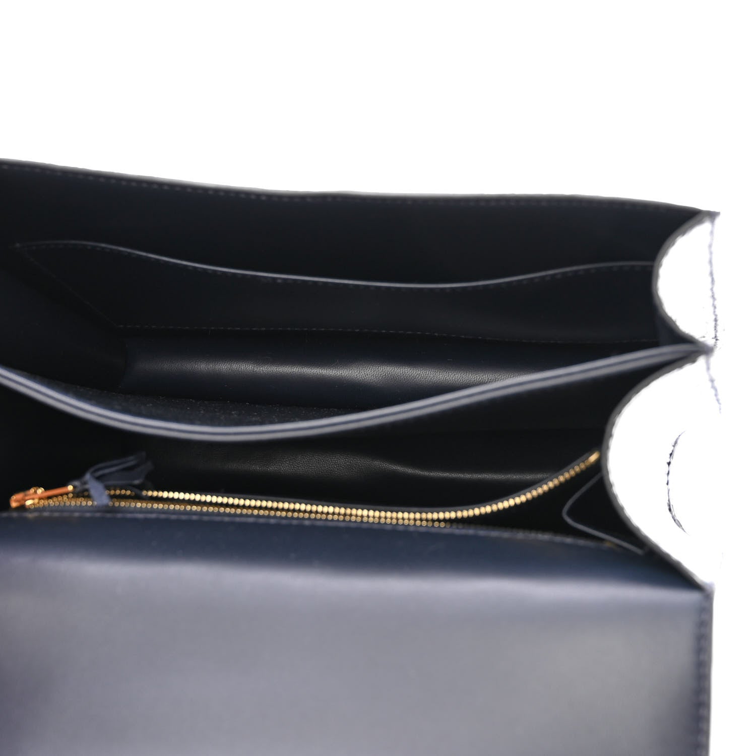 Hermes Shiny Porosus Crocodile Constance 24 Bleu Marine 5 of 11