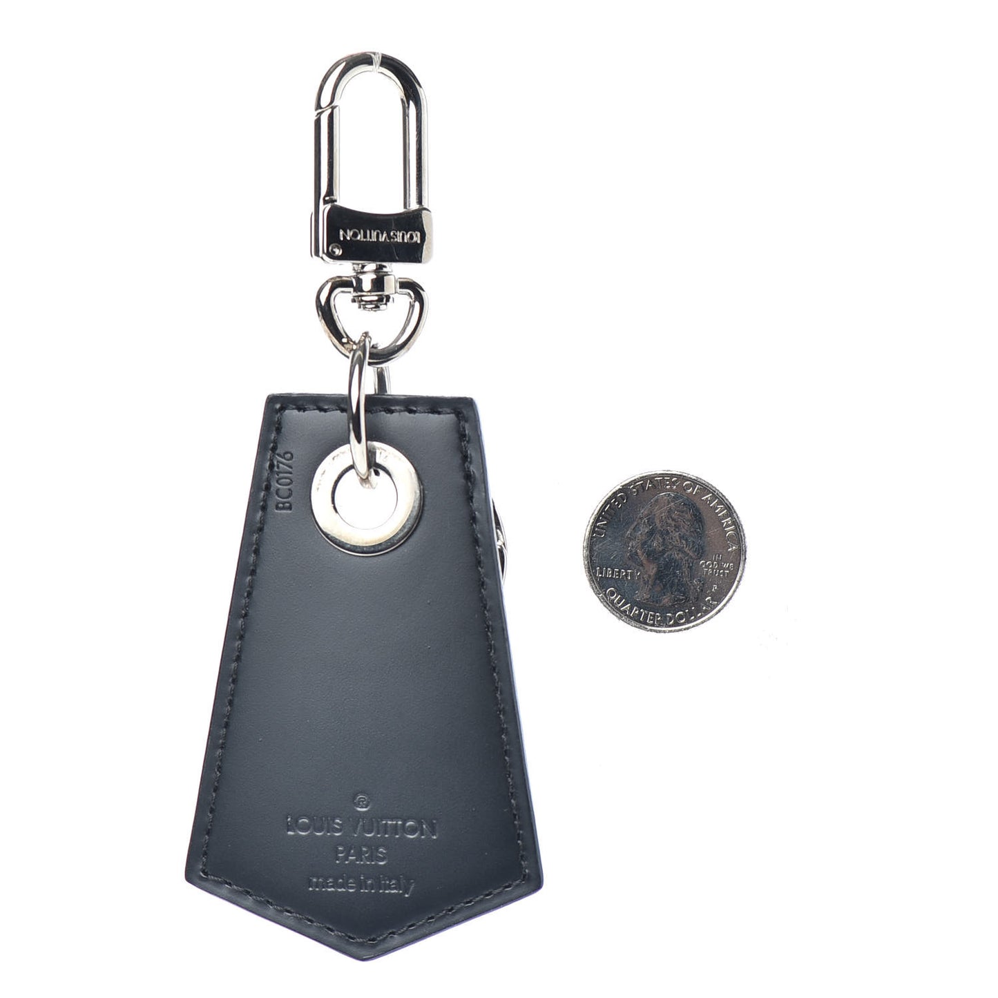 Damier Graphite Bag Charm Key Holder