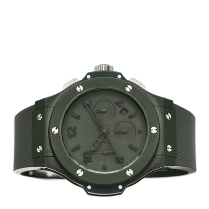 Hublot Ceramic Rubber 44mm Big Bang "All Green" Limited Edition Automatic Watch Green 301.GI.5290.RG 2 of 4