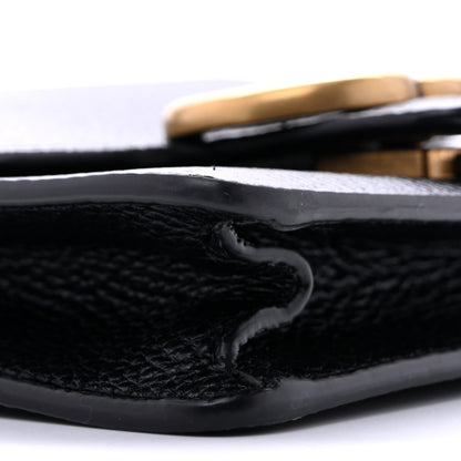 Gucci Calfskin Small GG Marmont Chain Handle Bag Black 9 of 13