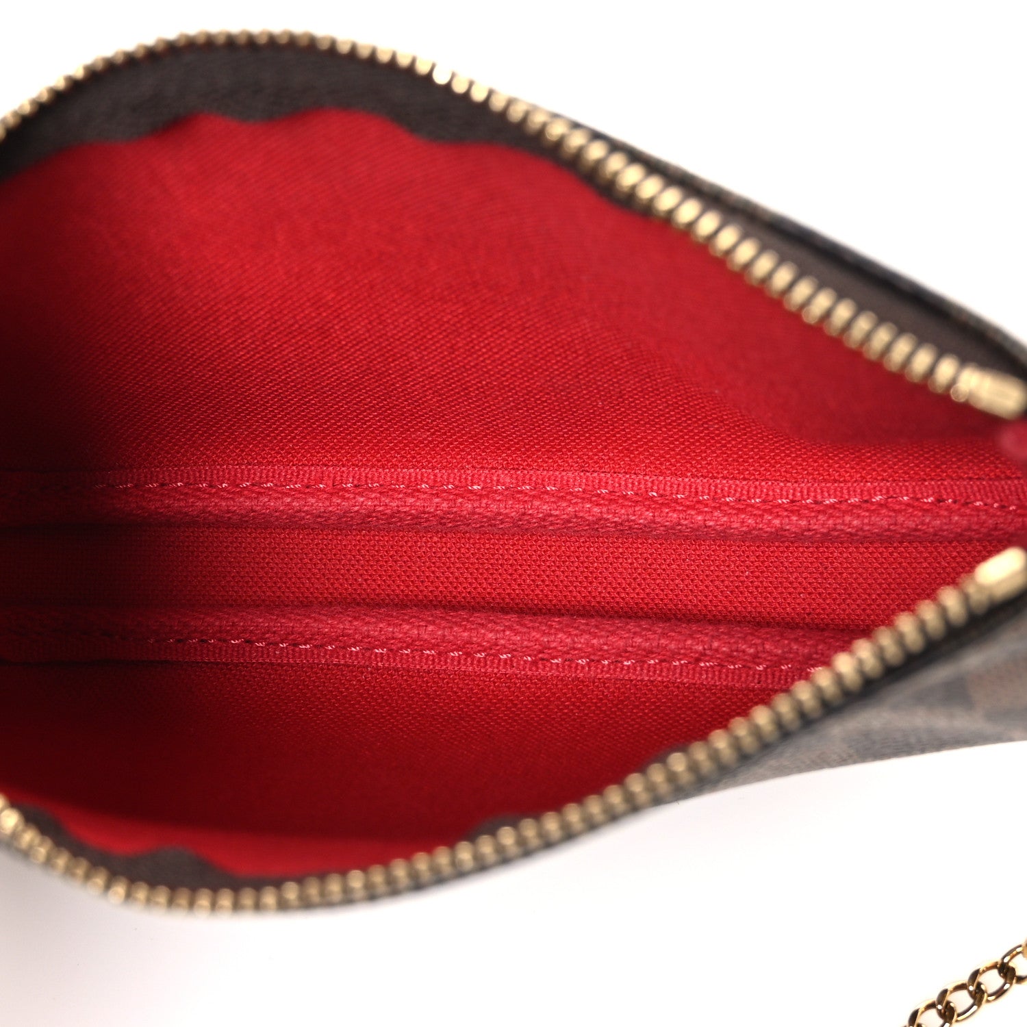 Louis Vuitton Damier Ebene Mini Pochette Accessories 5 of 7