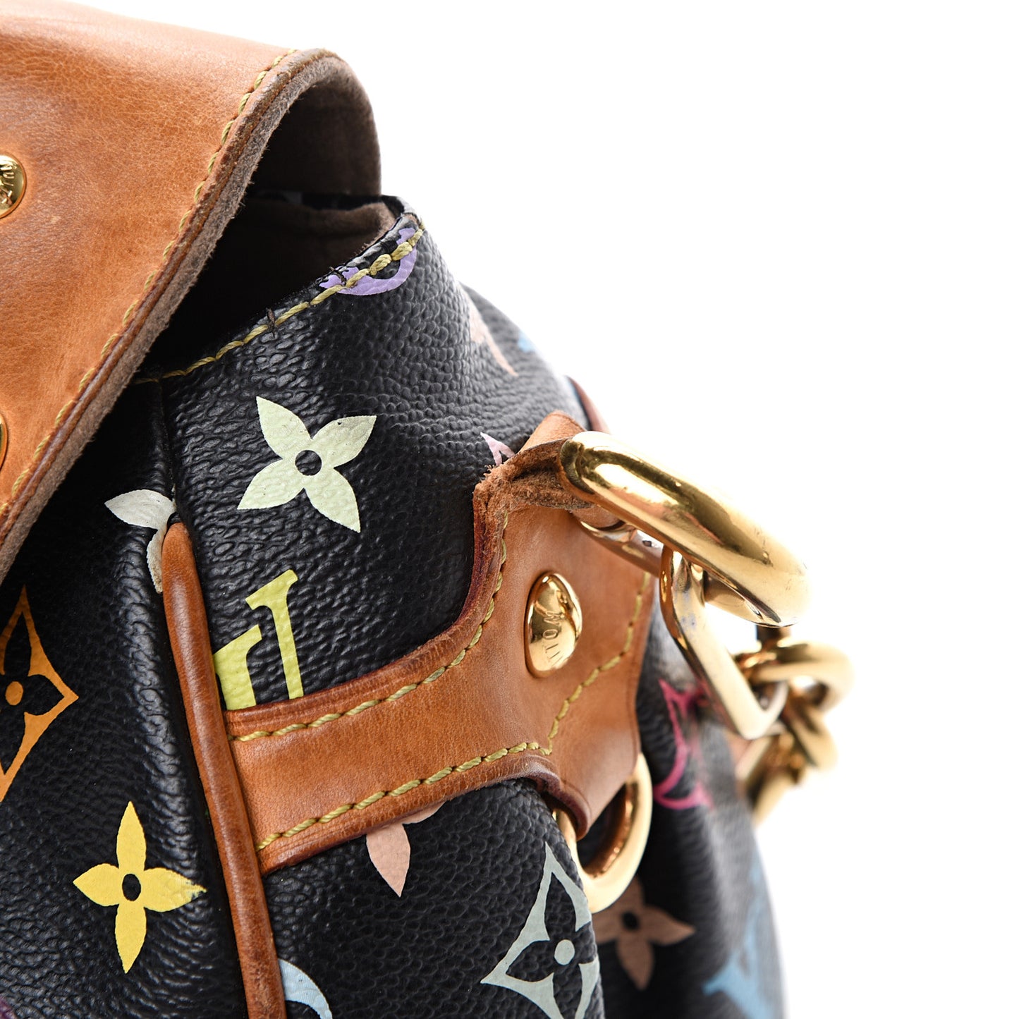 Monogram Multicolor Beverly MM Black