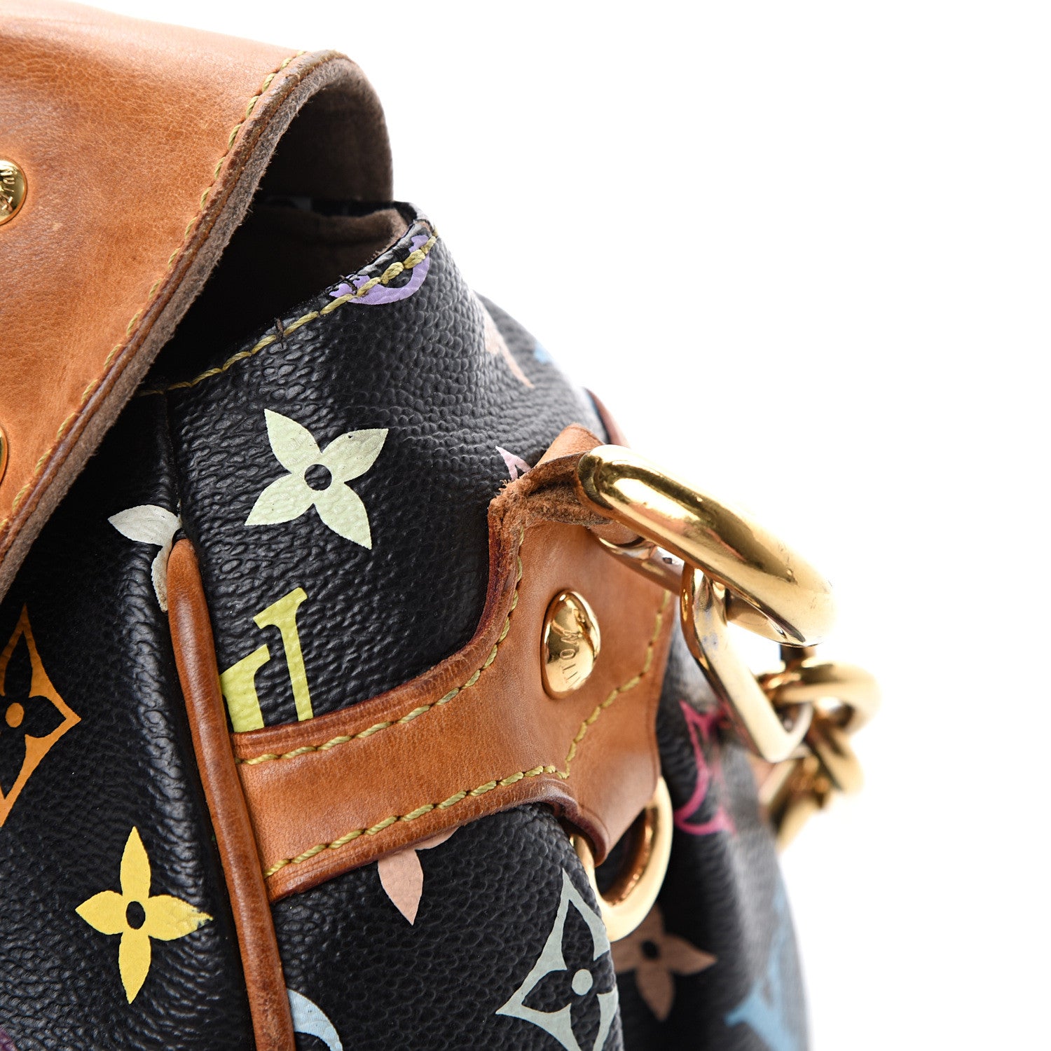 Louis Vuitton Monogram Multicolor Beverly MM Black 21 of 25