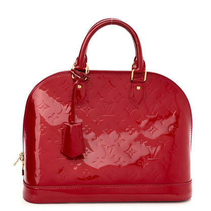 Louis Vuitton Vernis Alma PM Cherry 1 of 14