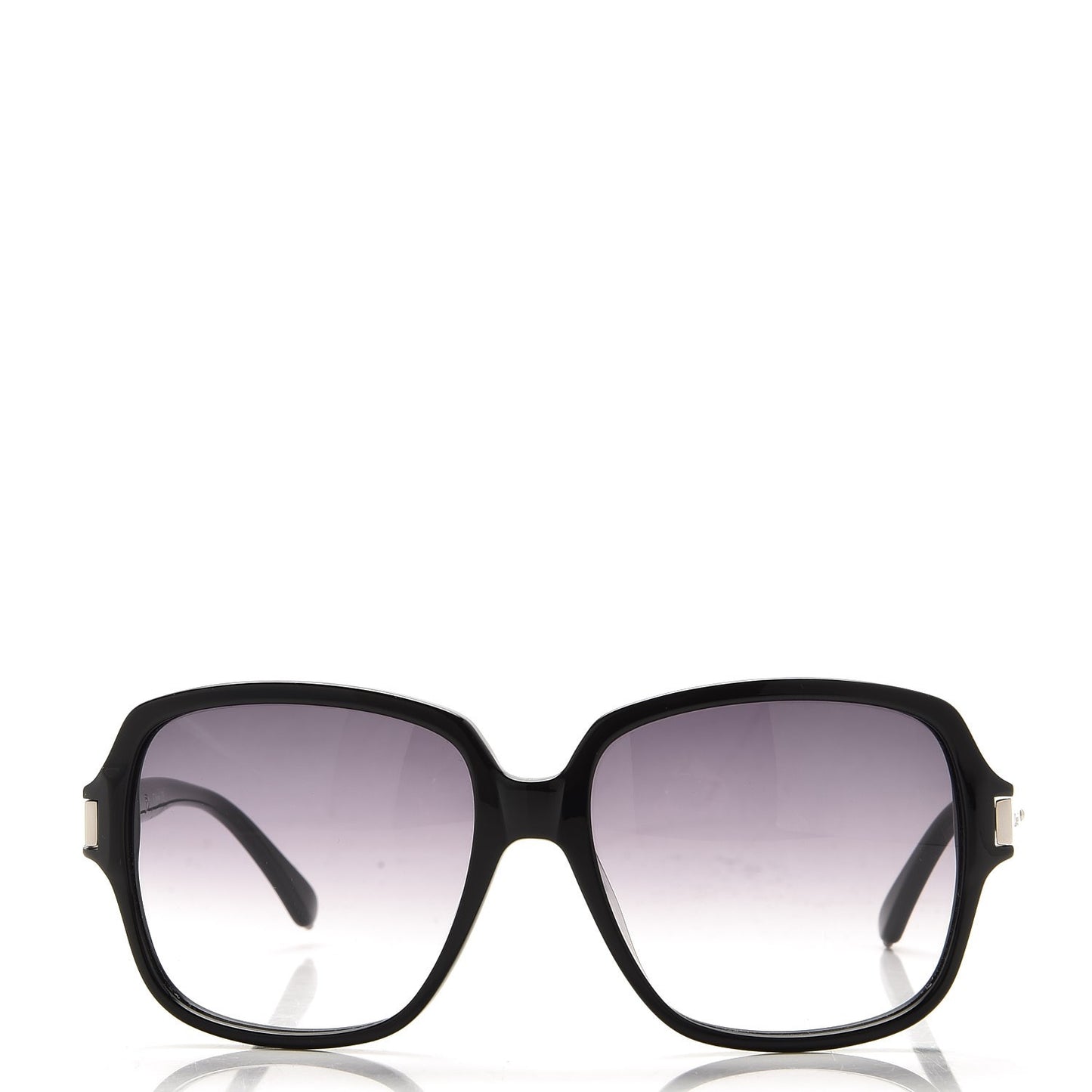 Oversized Round Sunglasses CL2238 Black
