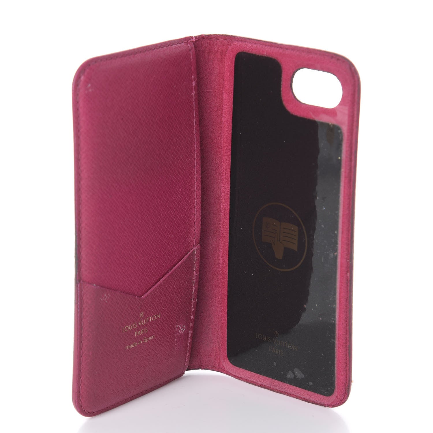 Louis Vuitton Monogram iPhone 7/8 Folio Case Pink 7 of 8