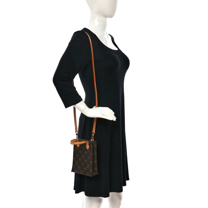 Louis Vuitton Monogram Petit Sac Plat 2 of 8