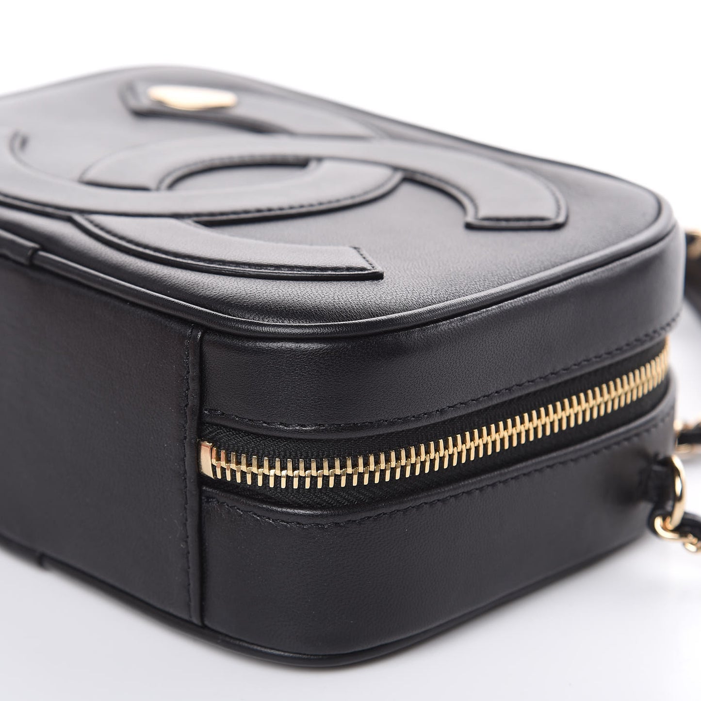 Calfskin CC Mania Camera Case Black
