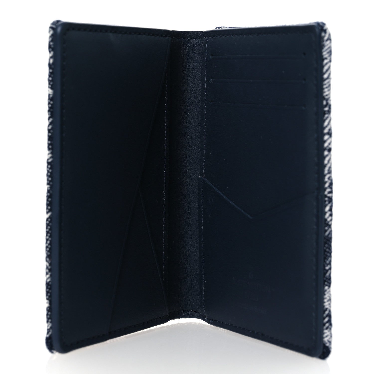Louis Vuitton Monogram Tapestry Pocket Organizer Bleu 5 of 6