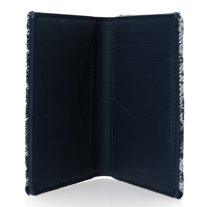 Louis Vuitton Monogram Tapestry Pocket Organizer Bleu 5 of 6