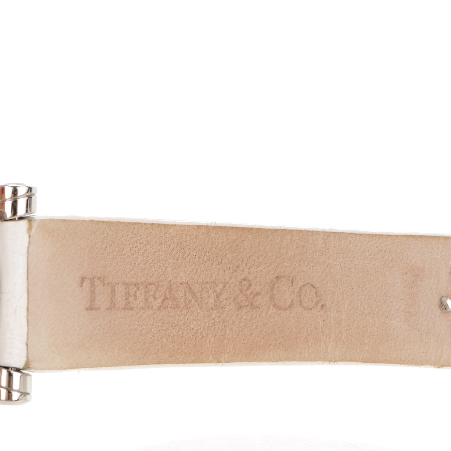Tiffany Stainless Steel Alligator 36mm Atlas Chronograph Quartz Watch 5 of 9