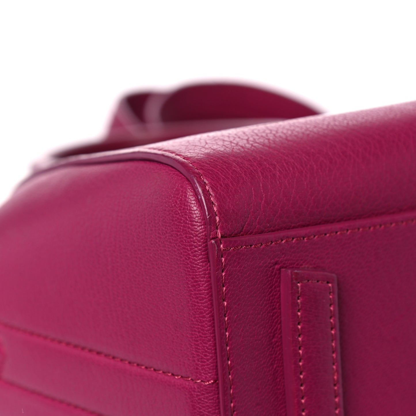 Sugar Goatskin Mini Antigona Magenta