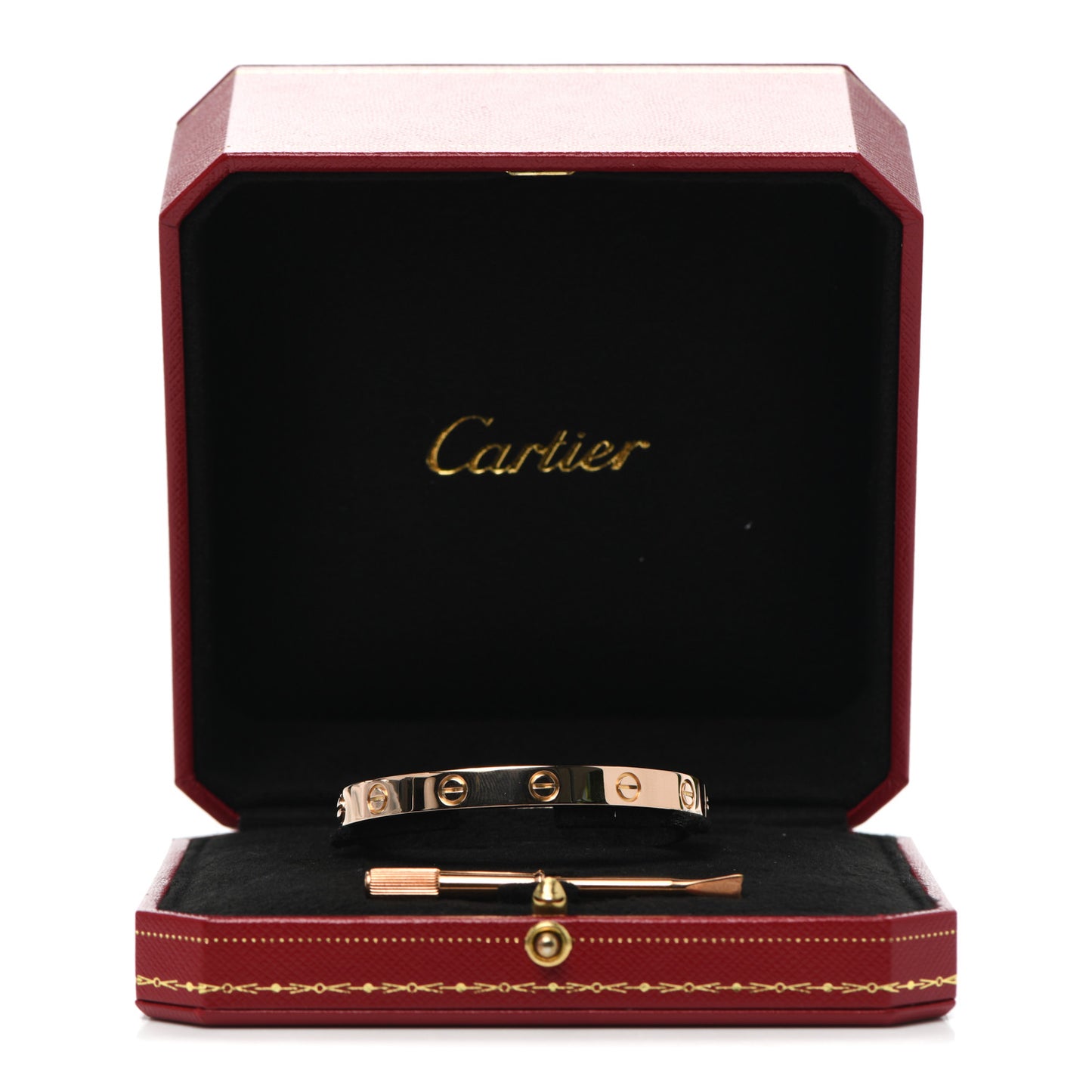 18K Pink Gold LOVE Bracelet 16