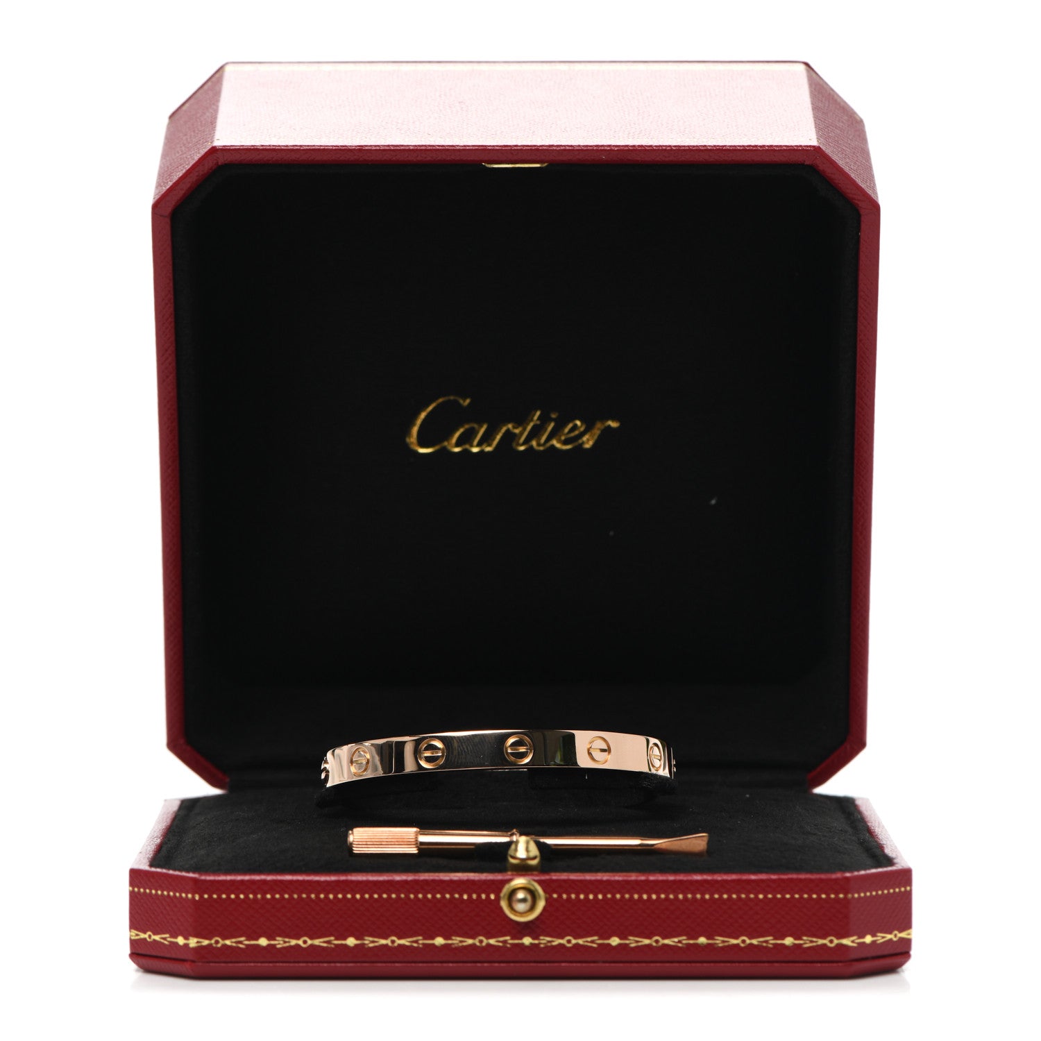 Cartier 18K Pink Gold LOVE Bracelet 16 6 of 6