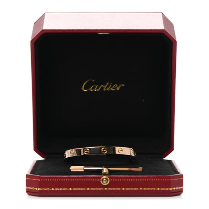 Cartier 18K Pink Gold LOVE Bracelet 16 6 of 6