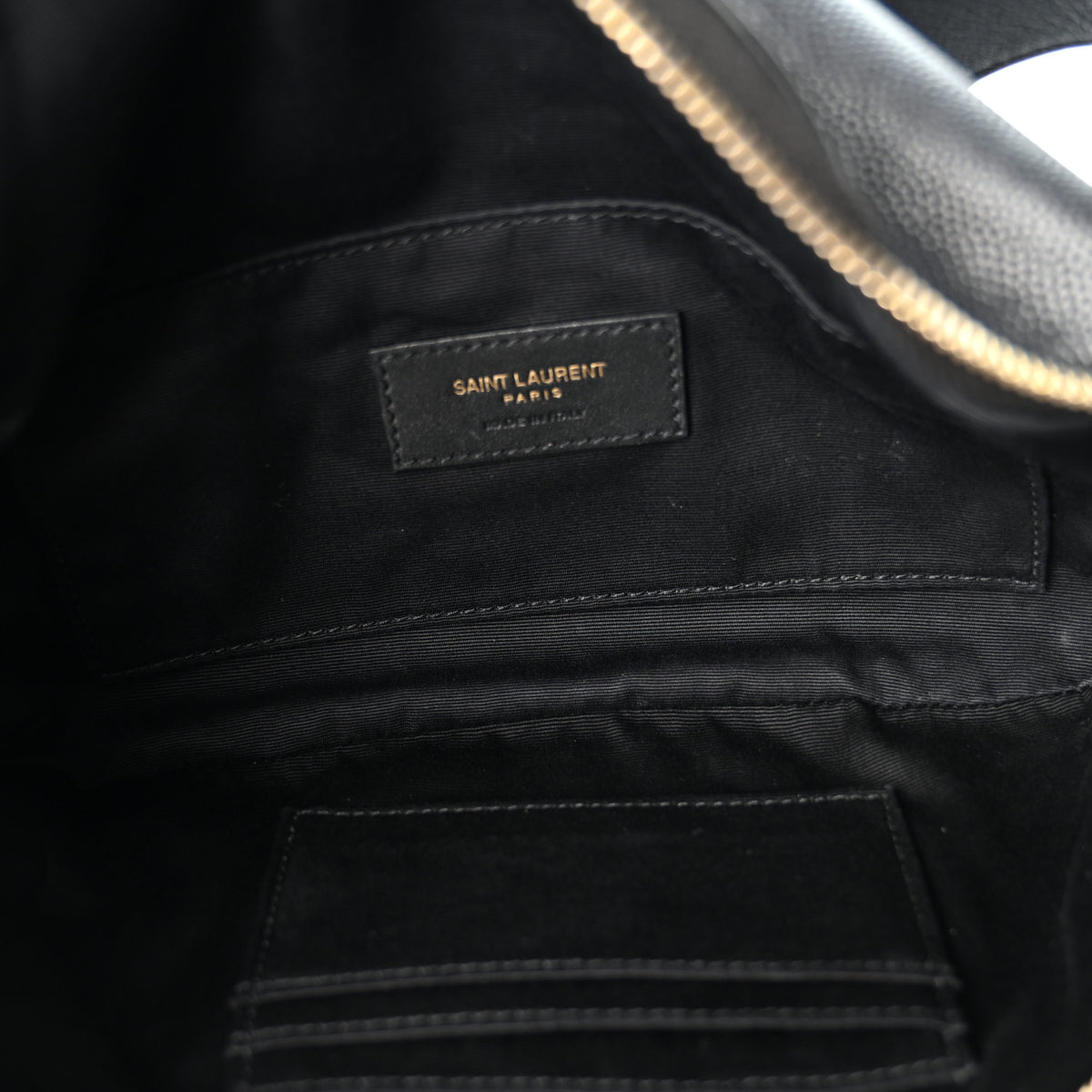 Grain De Poudre Monogram Belt Bag Black