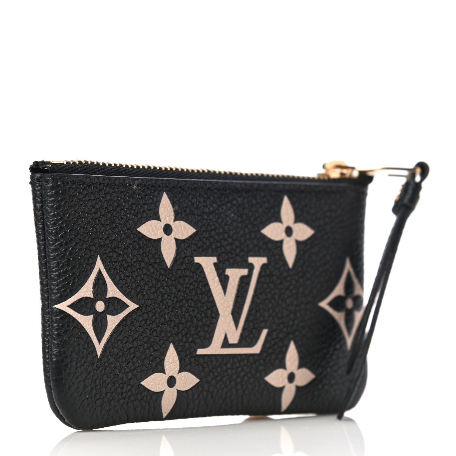 Louis Vuitton Empreinte Monogram Giant Key Pouch Black Beige 3 of 10