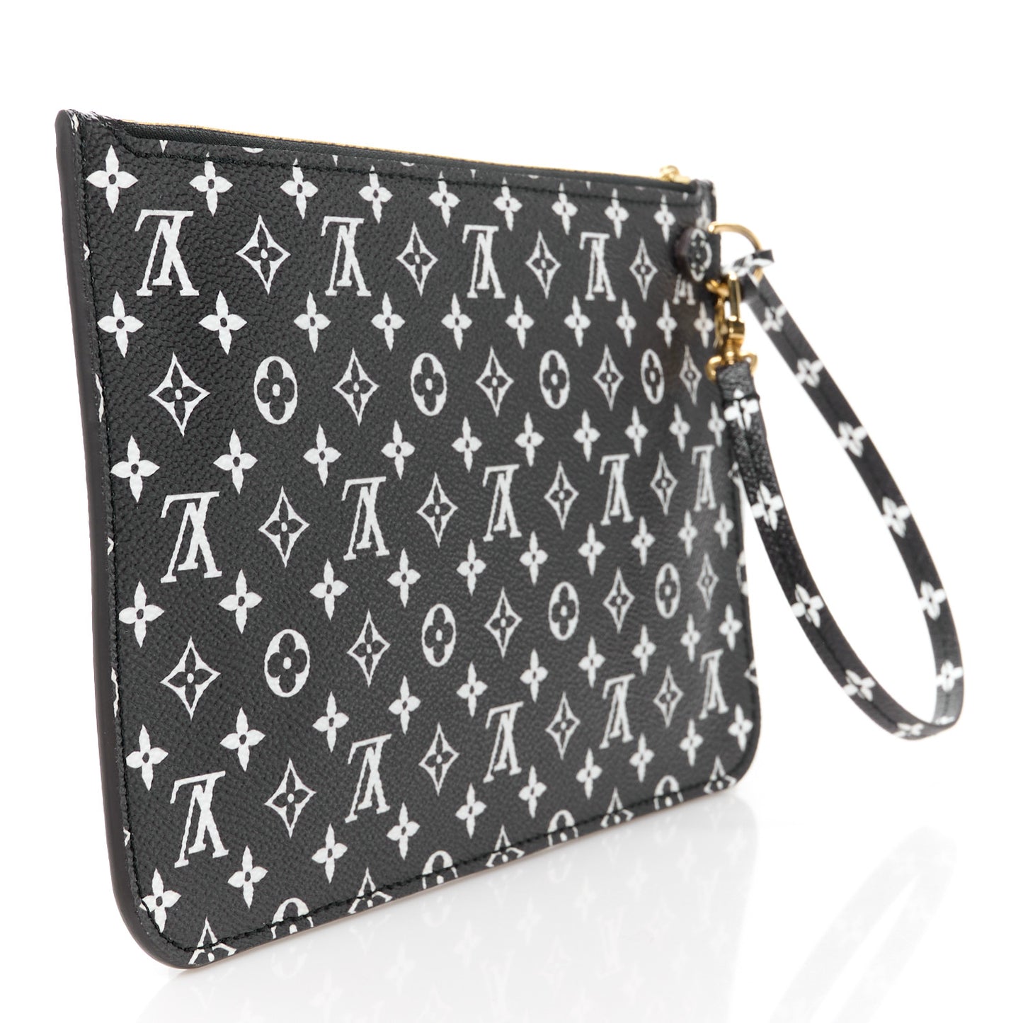 Monogram Giant Jungle Neverfull MM GM Pochette Black
