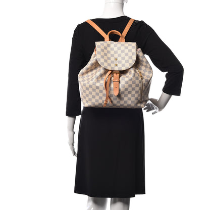 Louis Vuitton Damier Azur Sperone Backpack 2 of 8