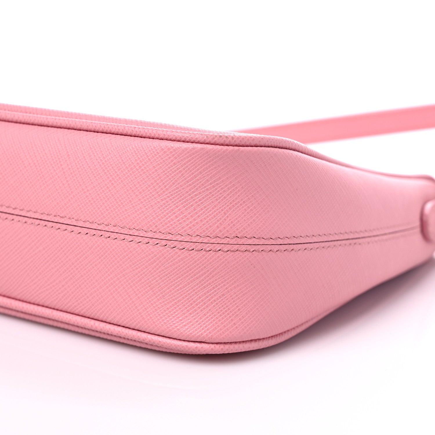 Prada Saffiano Lux Mini Re-Edition Shoulder Bag Petalo 8 of 9