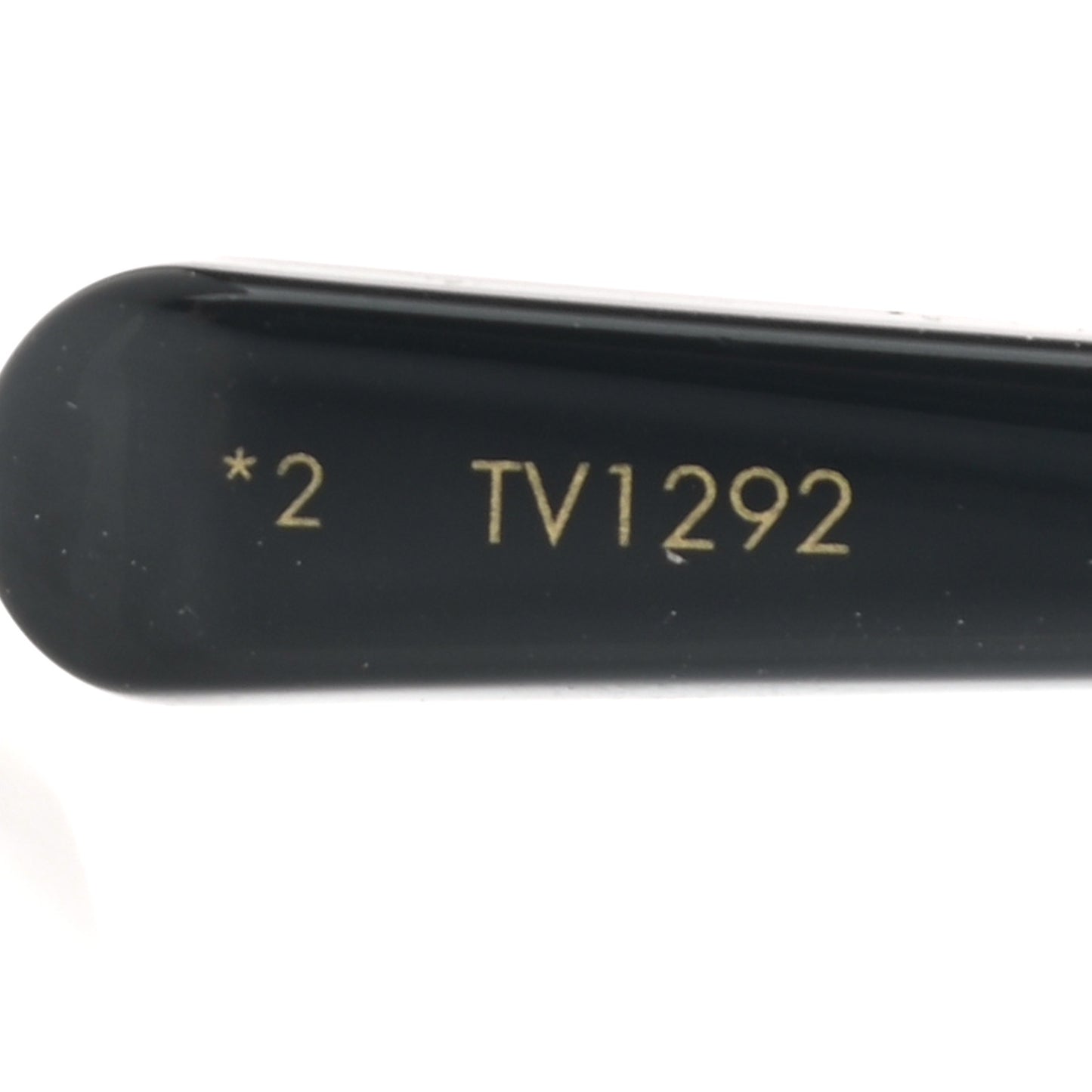 Acetate LV Icon Round Sunglasses Z1728E Black