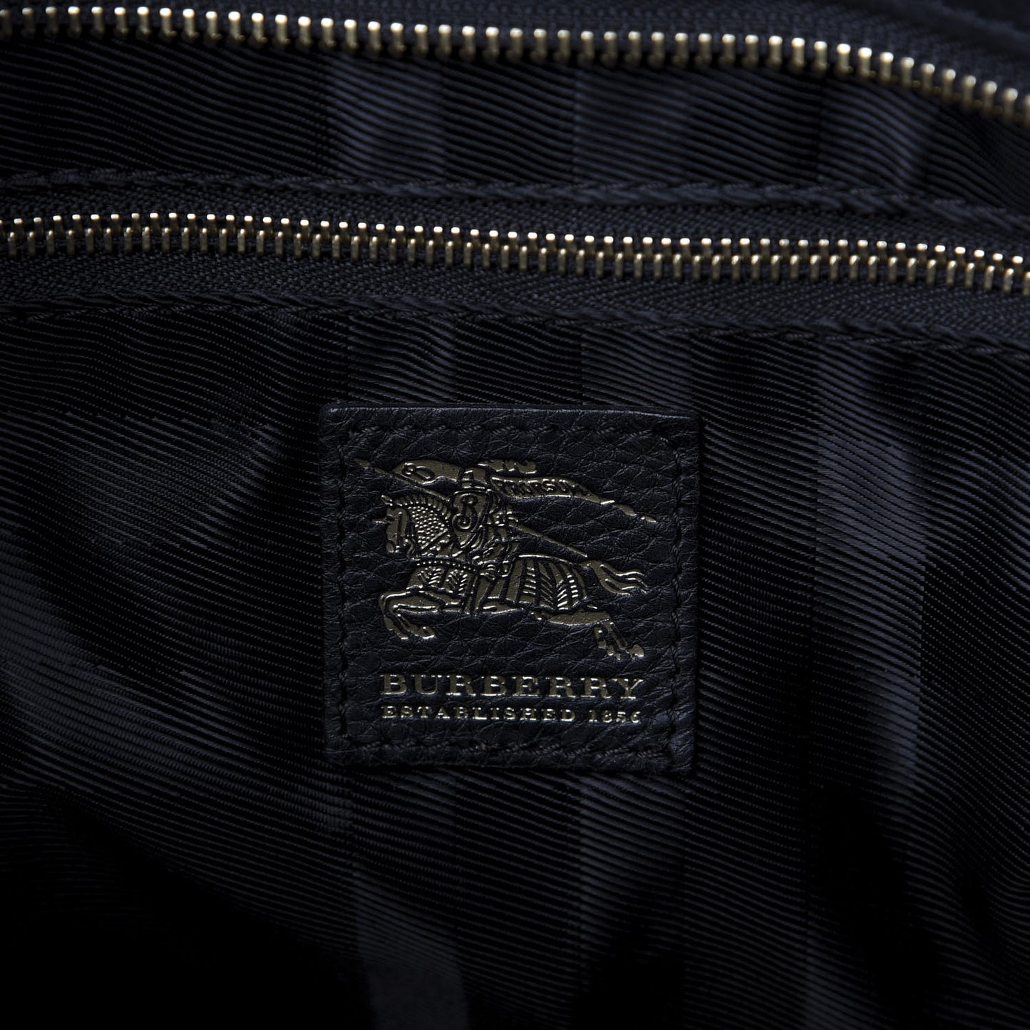 Canvas Quilted Nova Check Tote Black
