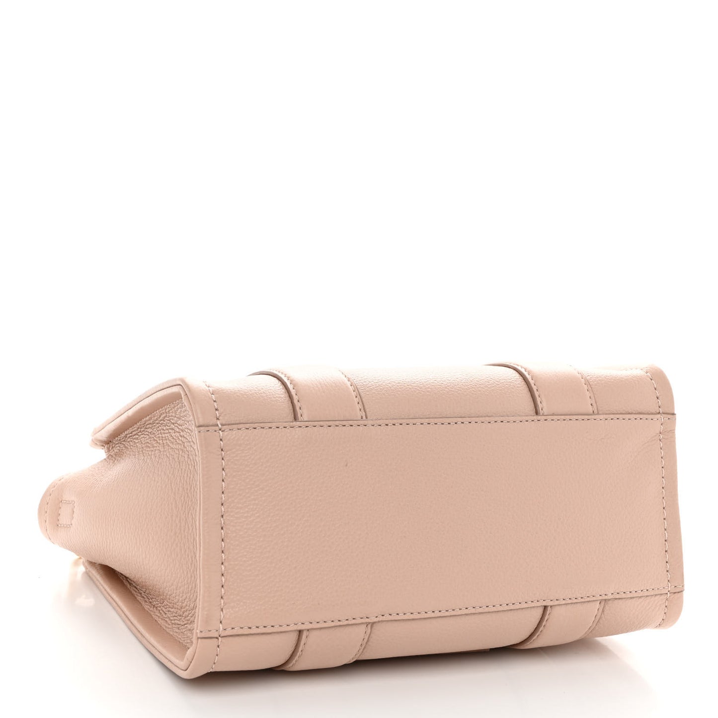 Grained Calfskin Small The Tote Bag Rose Dust