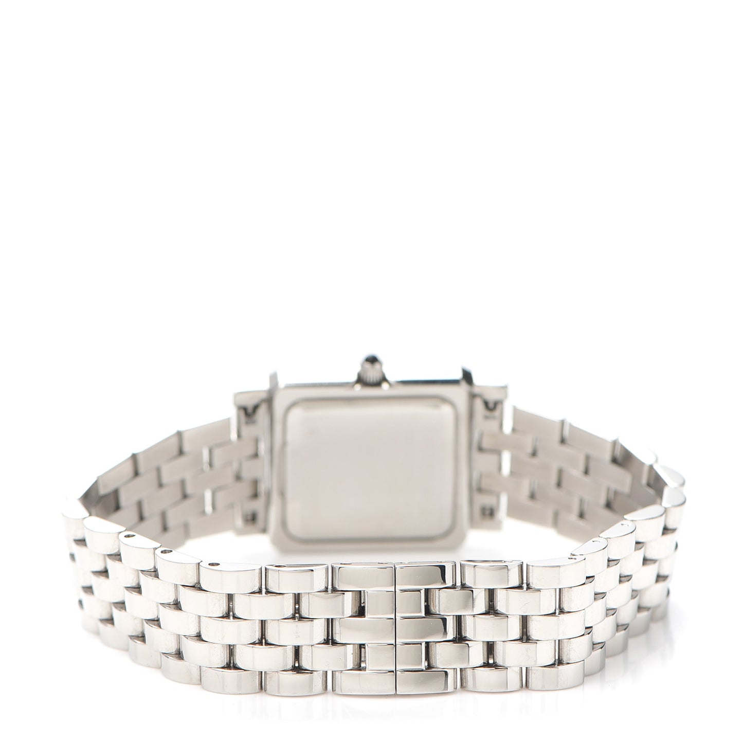 Stainless Steel 24mm Classic Square Quartz Watch