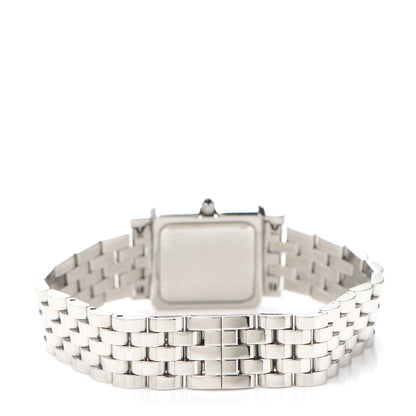 Tiffany Stainless Steel 24mm Classic Square Quartz Watch 3 of 5