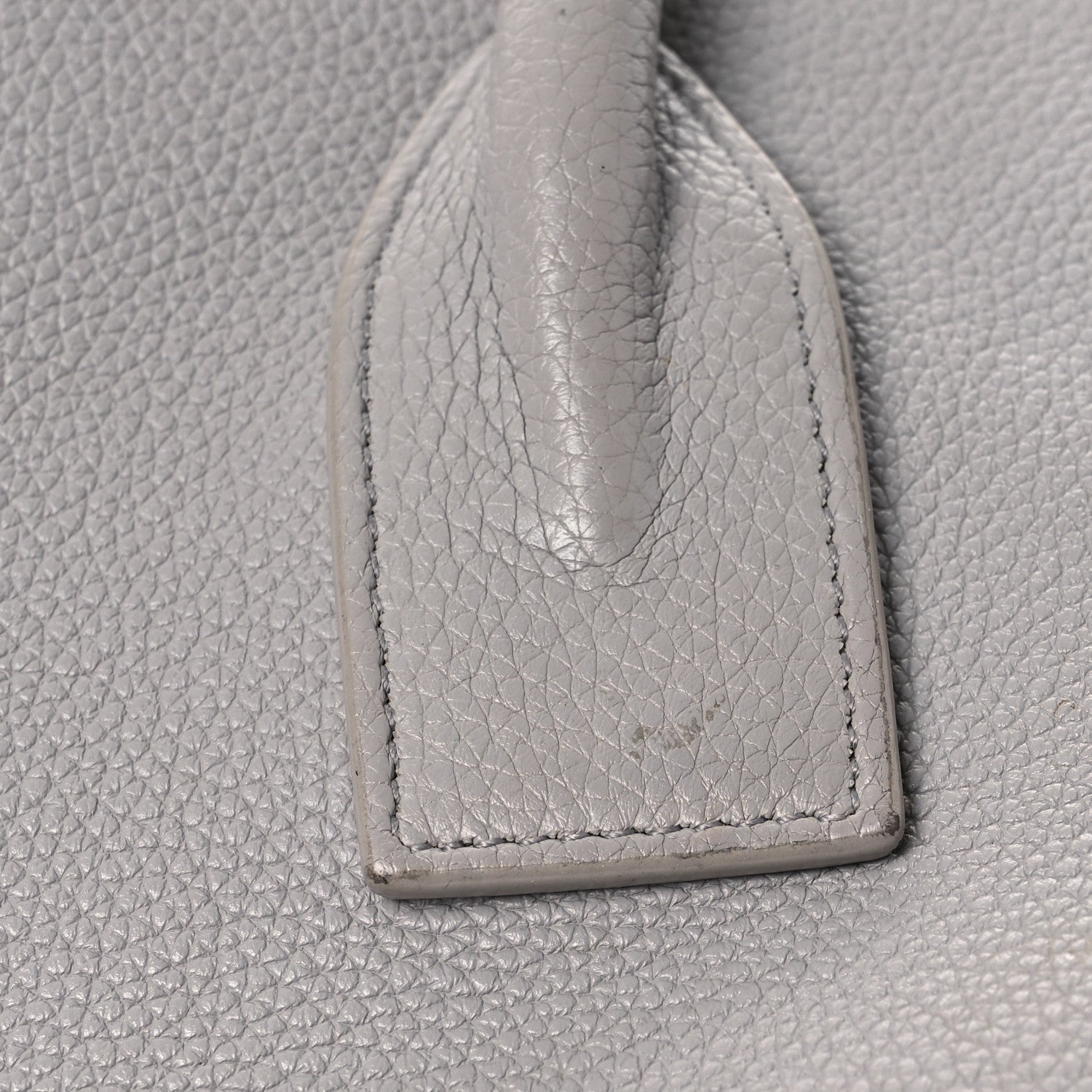 Saint Laurent Grained Calfskin Small Supple Sac De Jour Grey 12 of 19