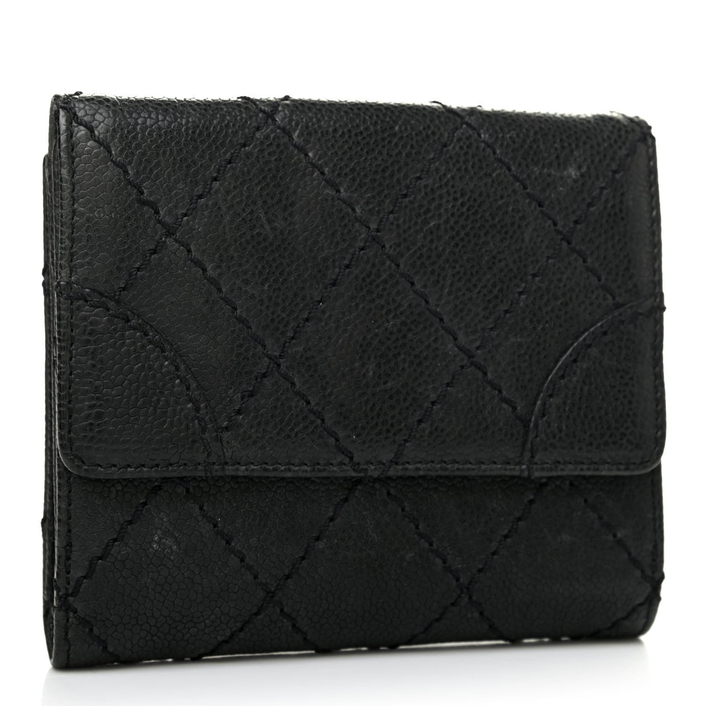 Caviar Outdoor Ligne French Wallet Black