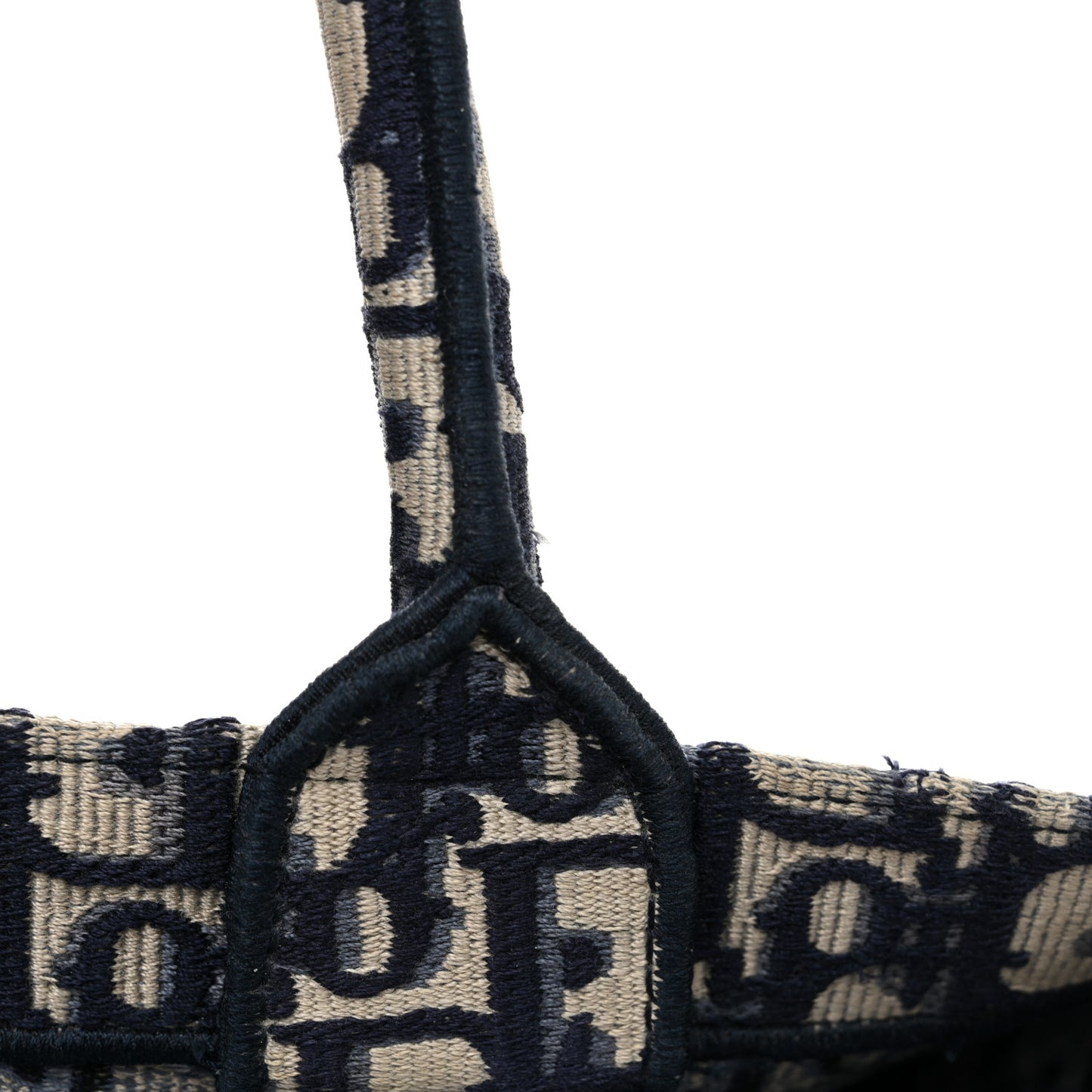 Oblique Medium Book Tote Blue Multicolor