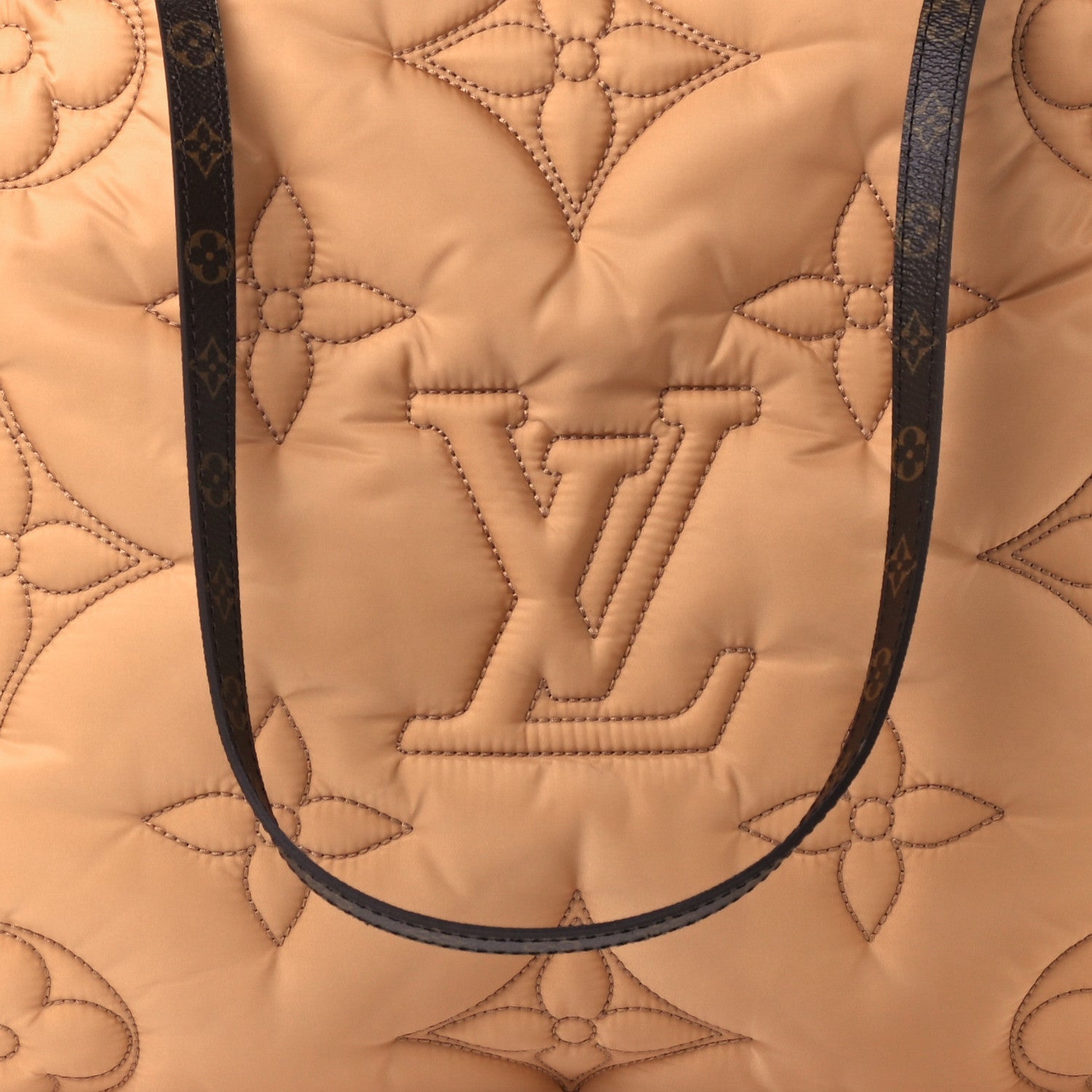 Louis Vuitton Econyl Monogram Pillow Giant Onthego GM Beige 7 of 9