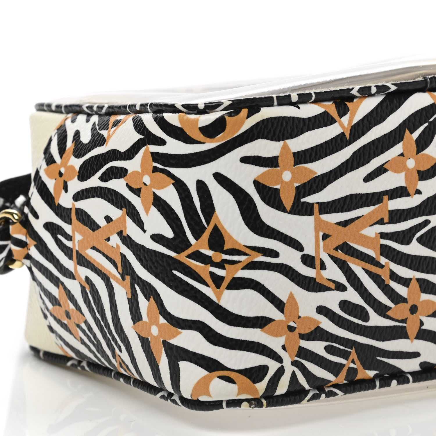 Louis Vuitton Monogram Giant Jungle Beach Pouch Ivory 8 of 10