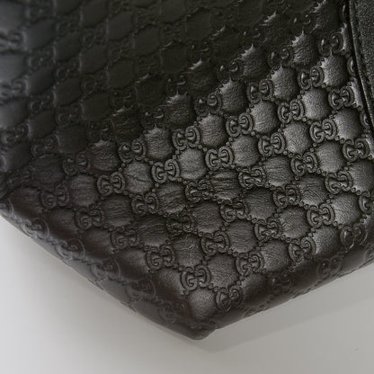 Gucci Soft Microguccissima Dome Satchel Black 17 of 17