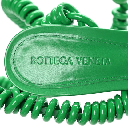 Bottega Veneta Rubber Wire Nappa Stretch 90mm Sandals 37.5 Grass 5 of 7