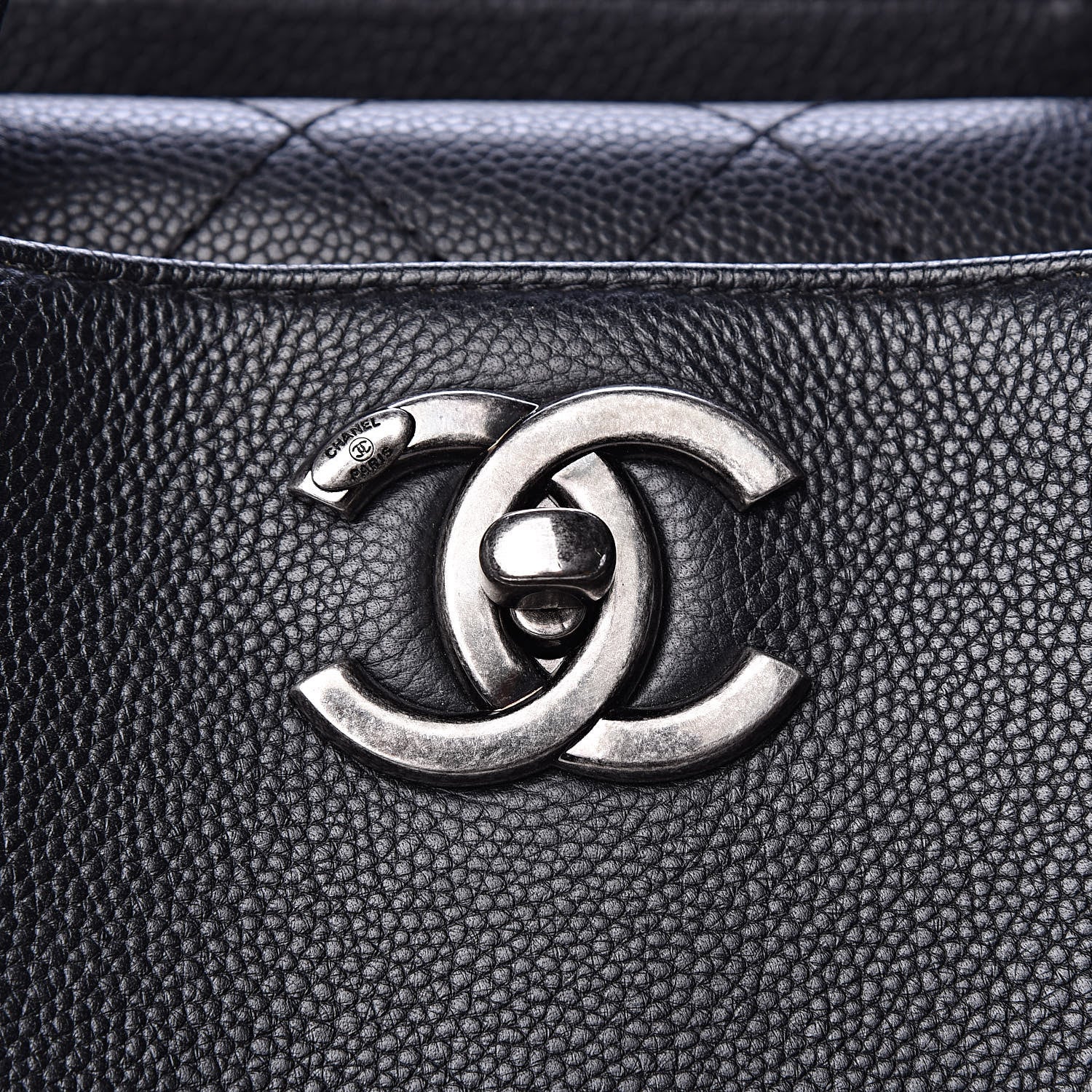 Chanel Caviar Shopping Tote Black 10 of 10